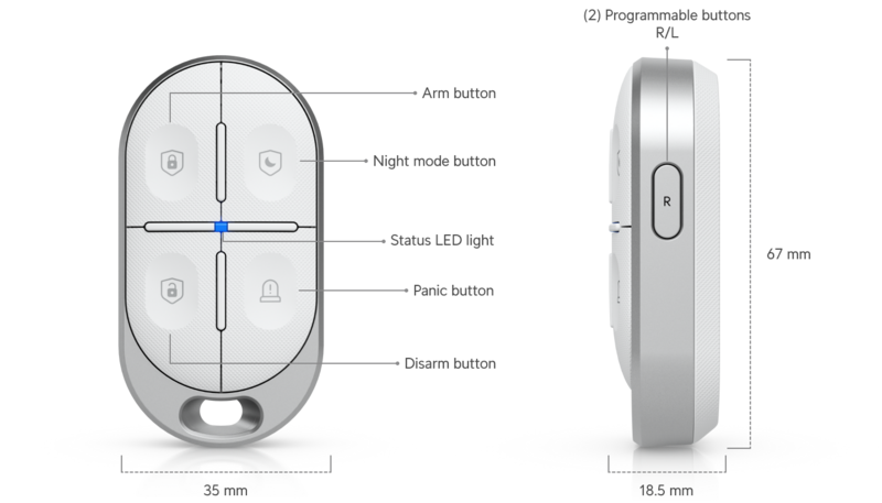Ubiquiti UniFi Access Pocket Keyfob